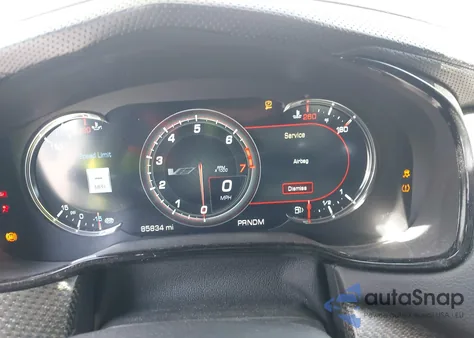 2017 Cadillac Cts-V z USA, uszkodzony, nr VIN 1G6A15S60H0147997